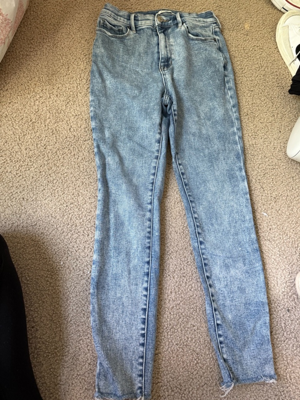 PacSun Women’s Skinny Jeans in Washed Blue